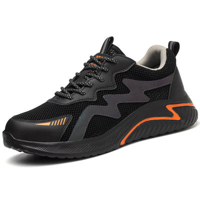 কেনা Electrical Safety Shoes Work Shoes With Anti-smashing Plastic Toe Shoes For Men EVA Sole Men's Work Shoes Flyknit Kevlar Midsole Safety Shoes online manufacture