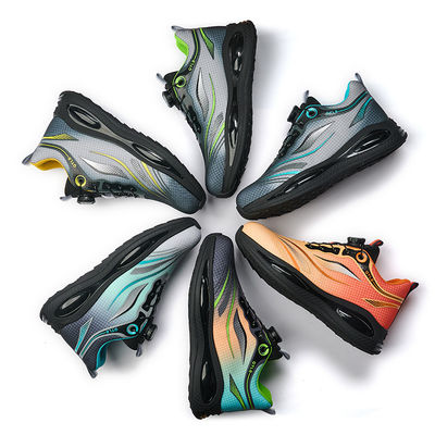 কেনা Breathable Flyknit আরামদায়ক নিরাপত্তা জুতা ইস্পাত পায়ের আঙ্গুলের কর্মী জুতা অ্যান্টি-পাংচার কেভলার নিরাপত্তা জুতা পুরুষদের জন্য শিল্প কাজের জুতা TPU online manufacture